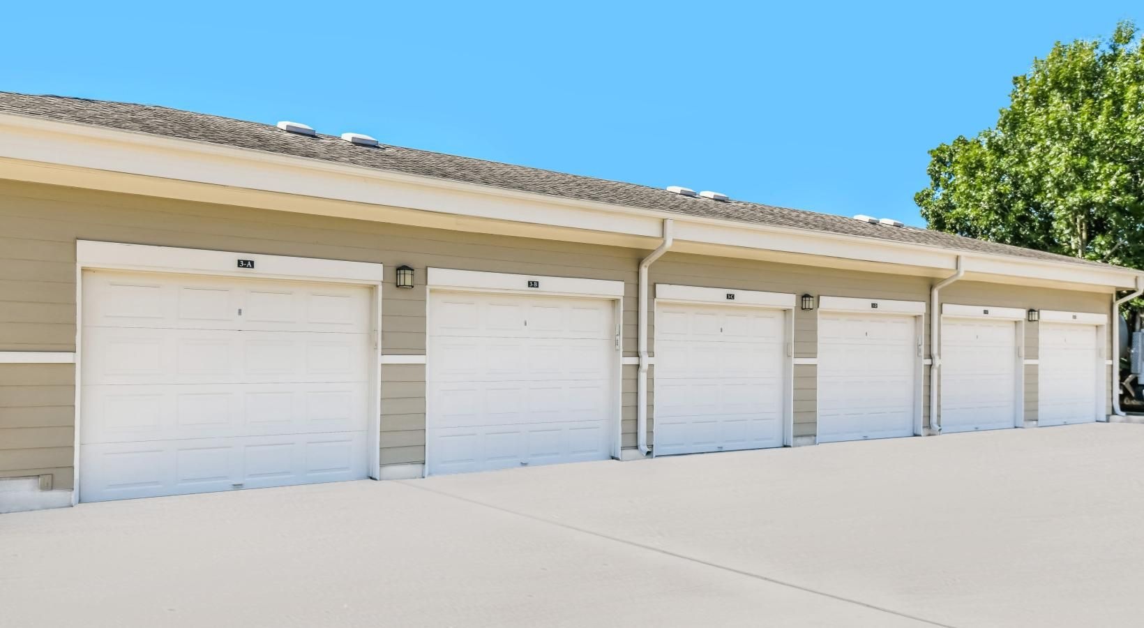 The essence of exceptional living a building with garages