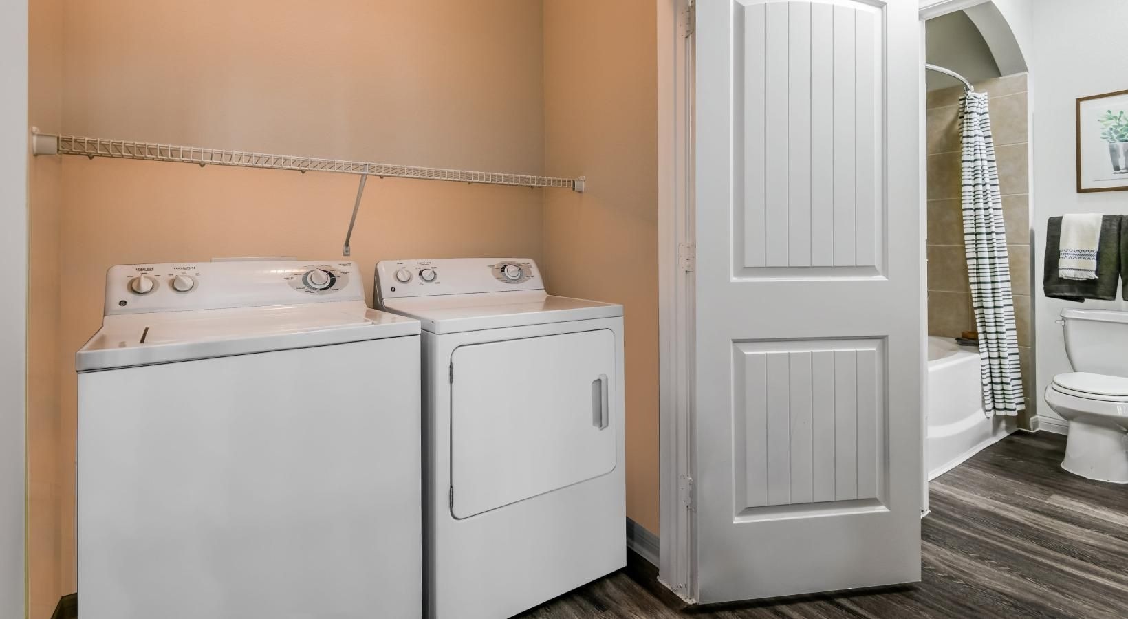 Laundry has never been easier laundry room with a washer and dryer