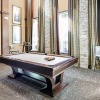 game room with billiards table